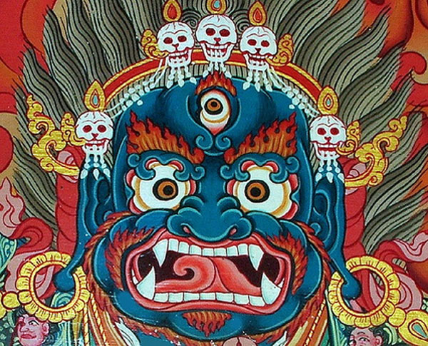 Mahakala, une divinité tibétaine parmi d’autres (pinterest.com.mx)
