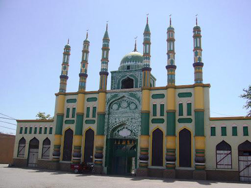 mosquée de Turpan au Xinjiang