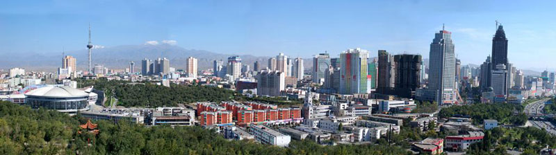 Urumuqi, capitale de la Région autonome du Xinjiang