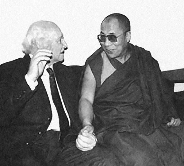 Le dalaï-lama et son grand ami Heinrich Harrer, décédé en 2006 à 93 ans