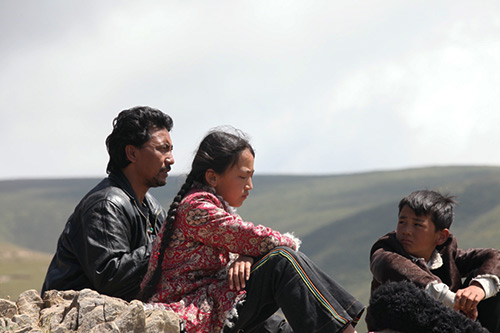 A still from the film “The Great Distance Delivers Crane.” Courtesy of Lhapal Gya A still from the film “The Great Distance Delivers Crane.” Courtesy of Lhapal Gya