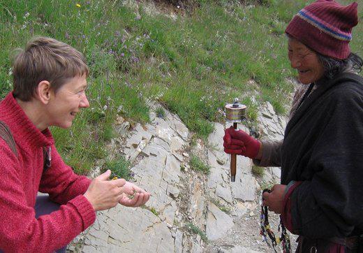 à propos d'une herbe médicinale, sur le Haut Plateau tibétain (2005)