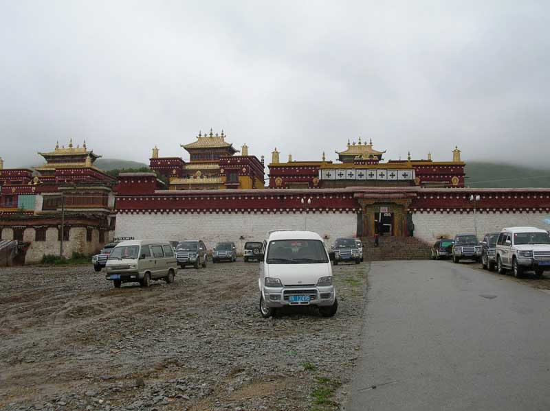 monastère de Litang au Sichuan en 2007 (photoJPDes.)