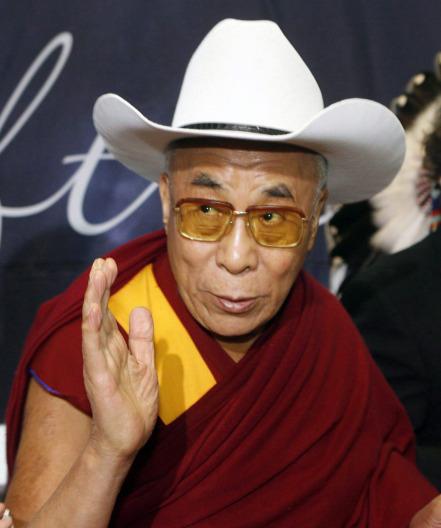 Un dalai-lama mi-tibétain, mi-cowboy 