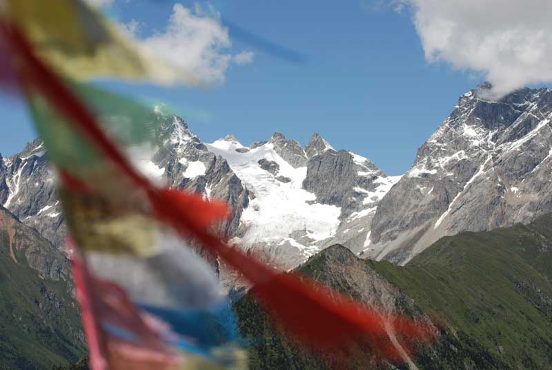 Le mont Meili, nord du Sichuan à la fonrtière du Tibet (2007)
