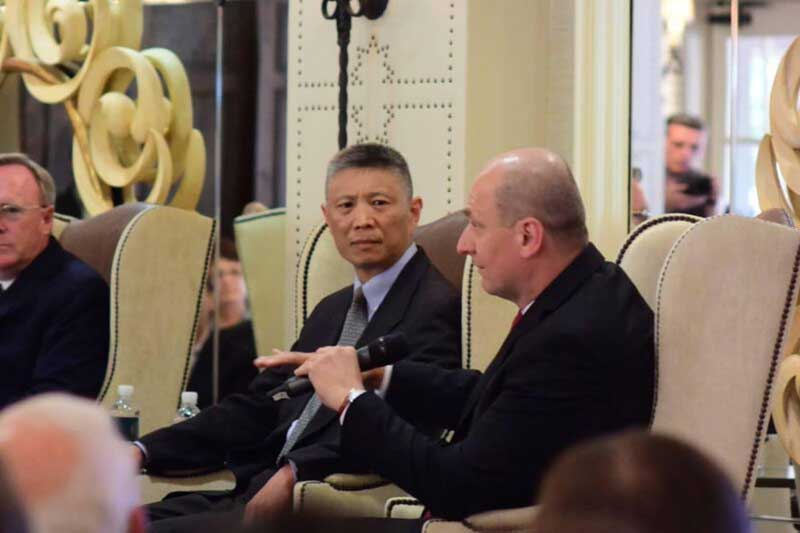 Han Lianchao, invité du McCain Institute 