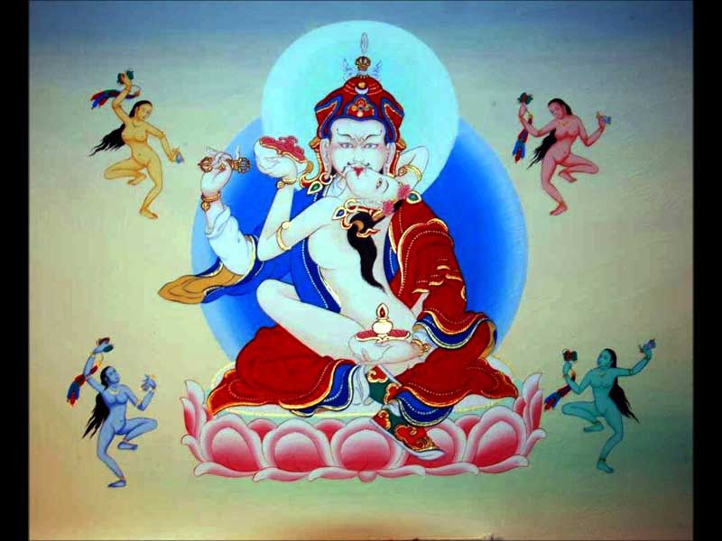 Padmasambhava et compagne