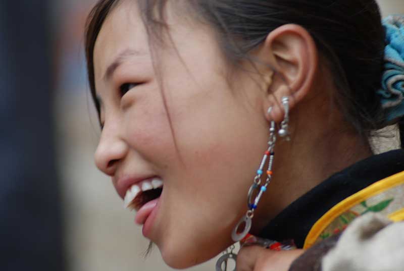  Tibétaine du Sichuan (photo JJDes., 2007)