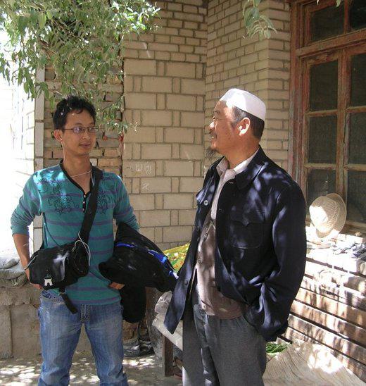 Un Hui et un jeune Tibétain Amdopa (photo JPDes. 2008)