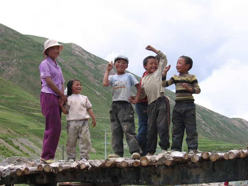 au Tibet (photo Jpdes 2005)